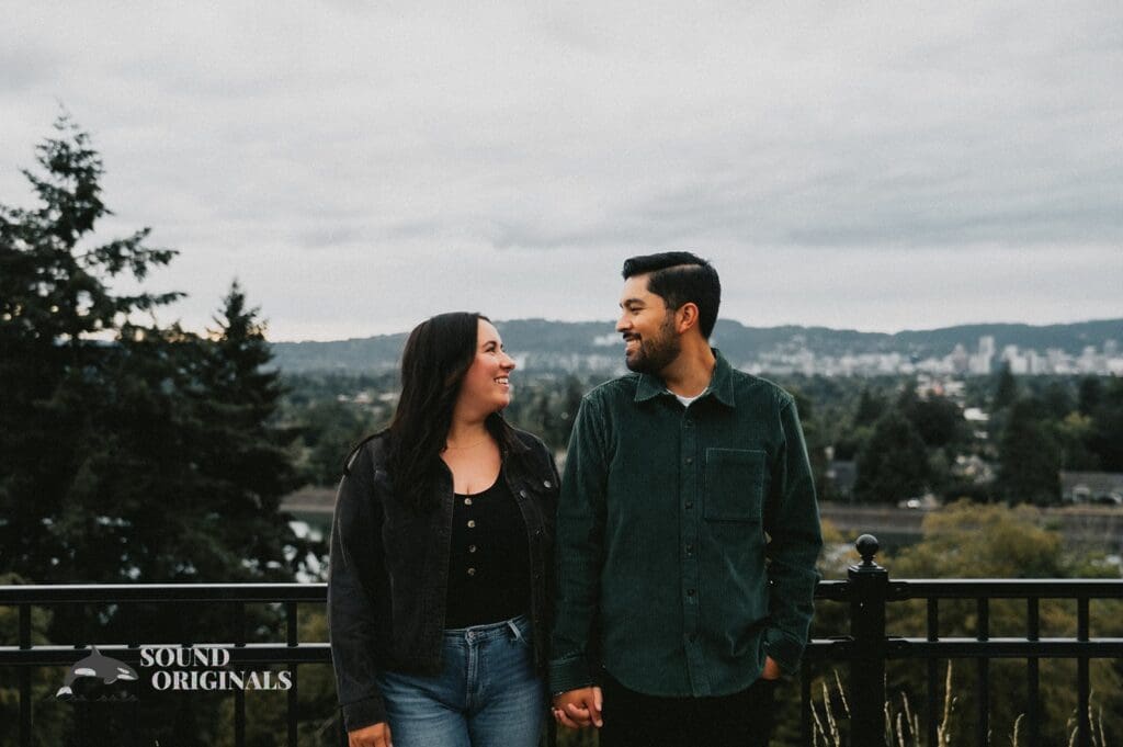 Lindsey + Humberto Mount Tabor Engagement // Lindsey + Humberto -