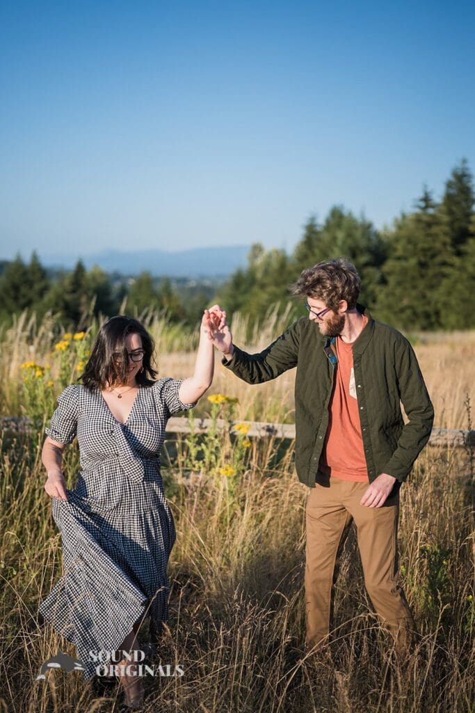 Powell Butte Park Engagement // Makayla + Eric -
