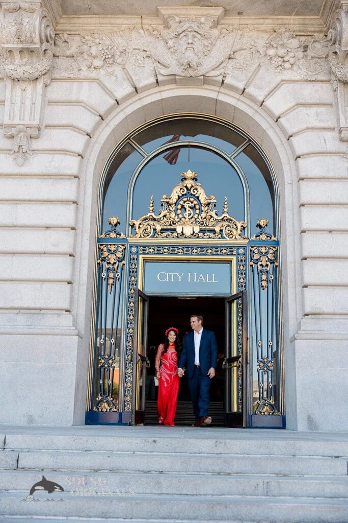San Francisco City Hall Wedding // Scott + Kimly -
