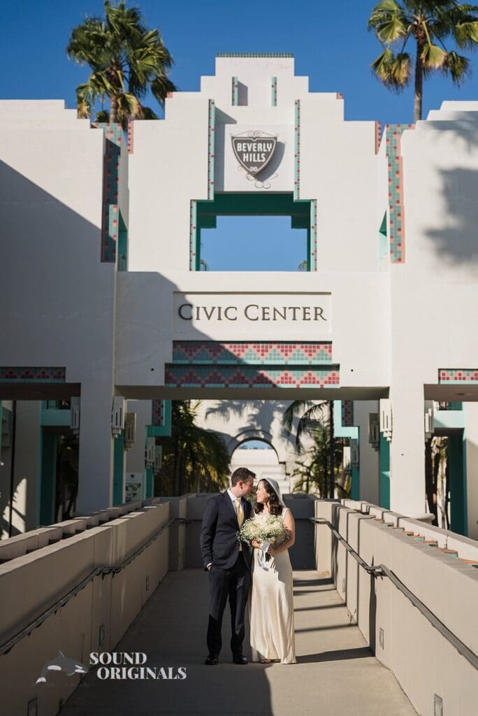 Beverly Hills Courthouse Wedding // Max + Alex -