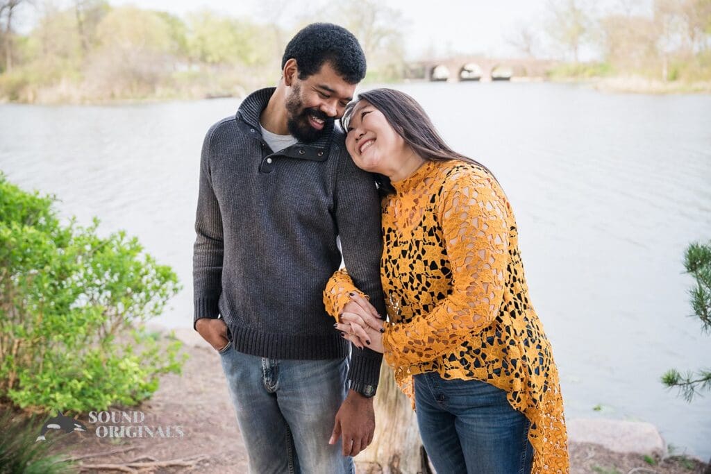 the beauty of having each other at Osaka Garden