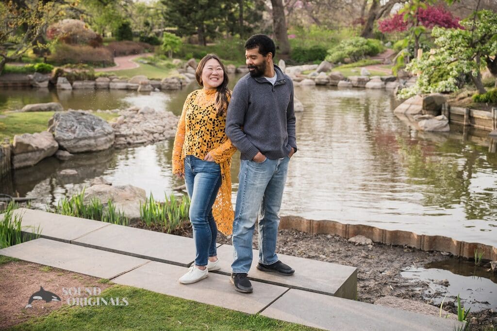 having each others back at Osaka Garden