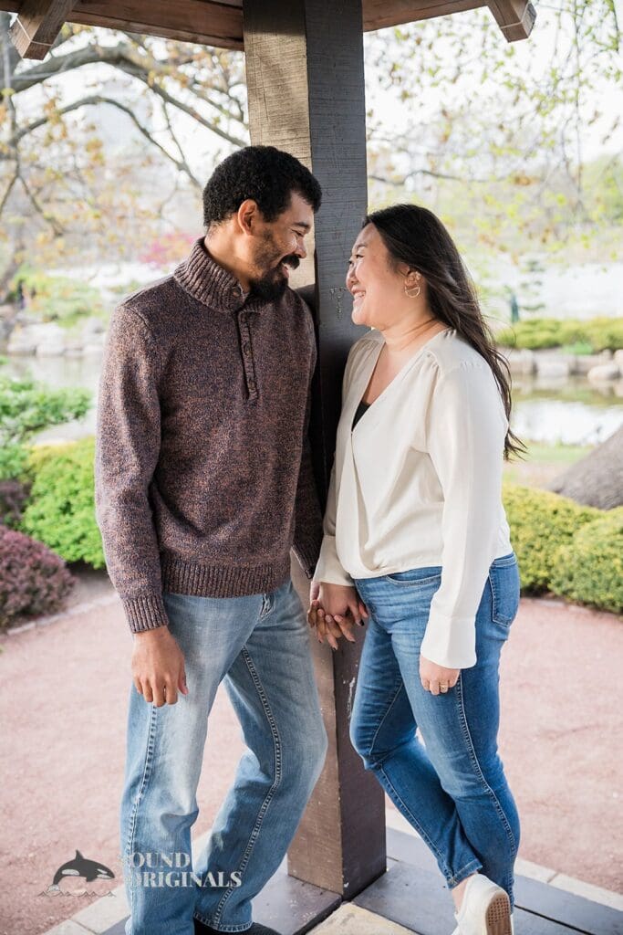 cool couple at Osaka Garden