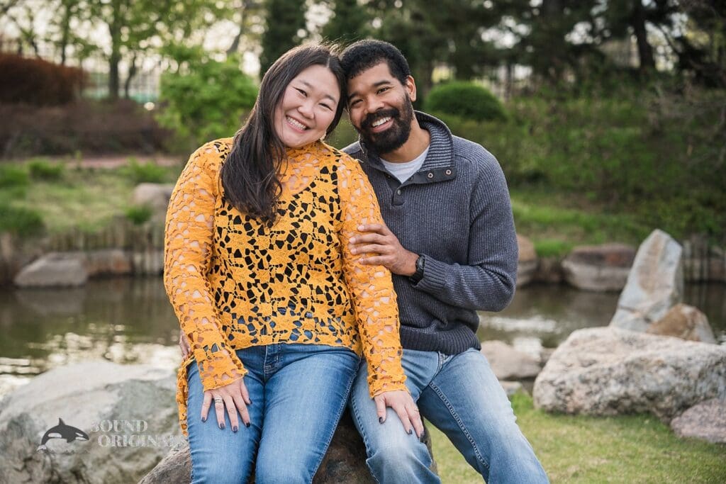 perfect couple at Osaka Garden