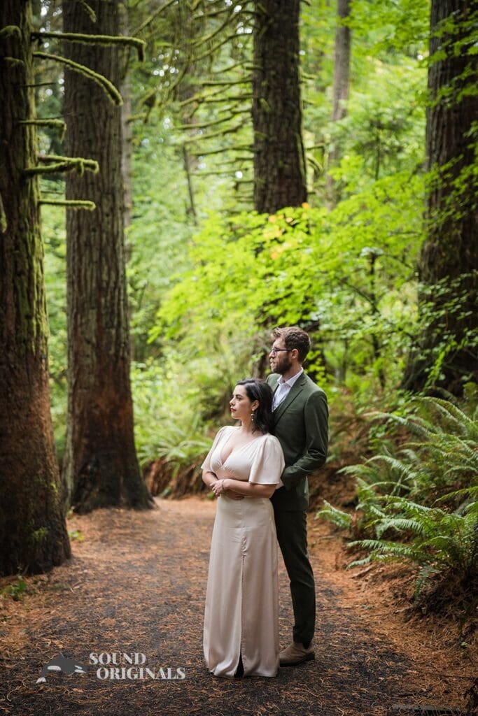 Hoyt Arboretum and Aniks PDX Wedding // Makayla + Eric -