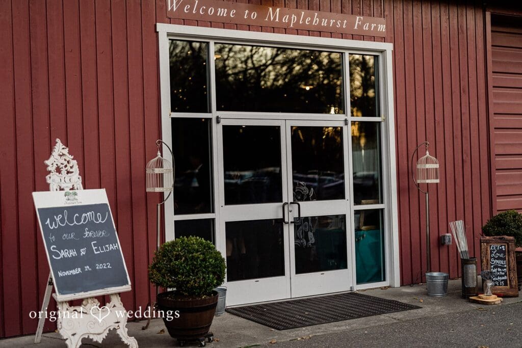 Maplehurst Farm Wedding -