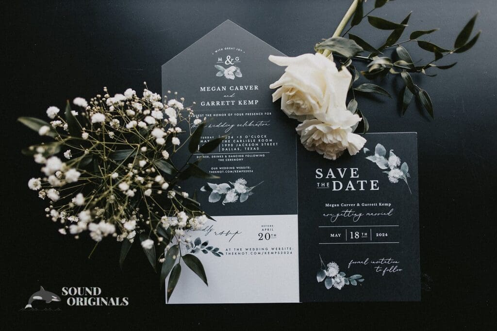 Stationary for The Carlisle Room Wedding