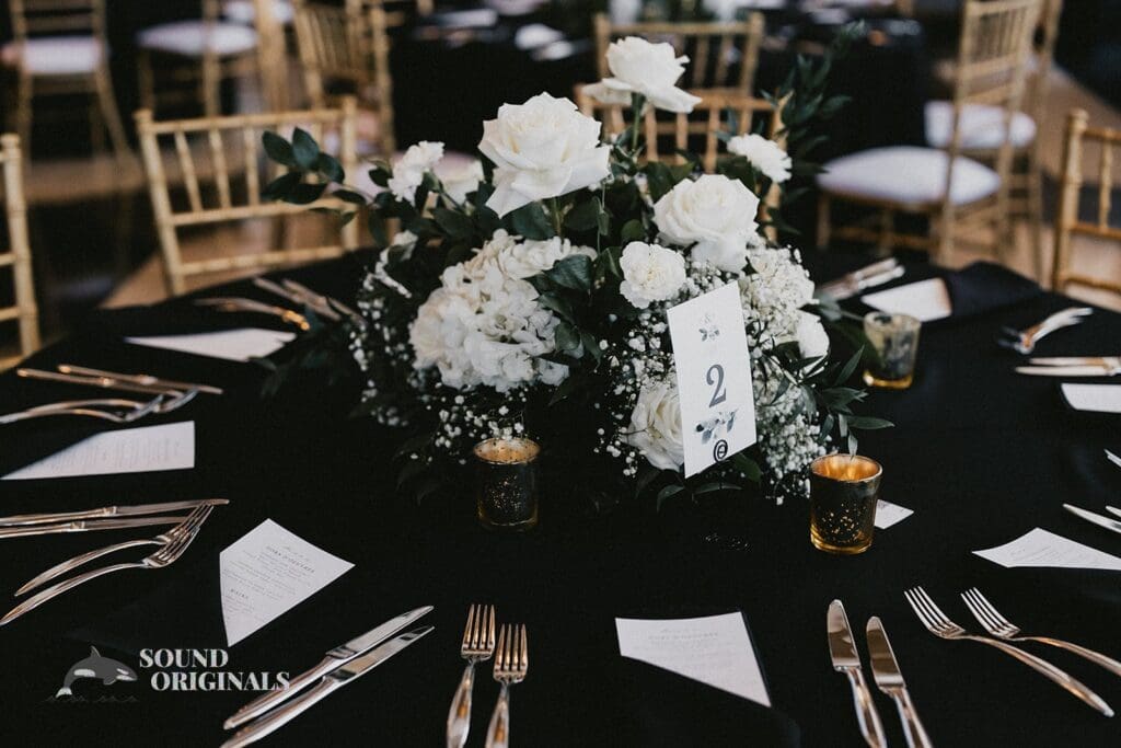 Table Centrepiece at The Carlisle Room Wedding