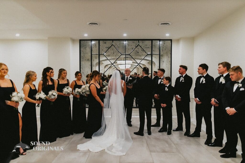 The Bridal Party at The Carlisle Room Wedding