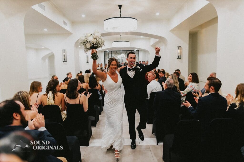The Happy Couple at The Carlisle Room Wedding