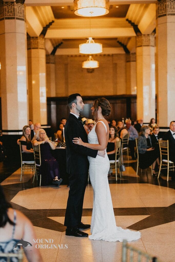 The First Dance at The Carlisle Room Wedding