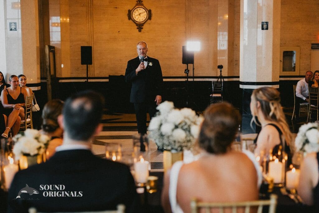 Speeches at The Carlisle Room Wedding