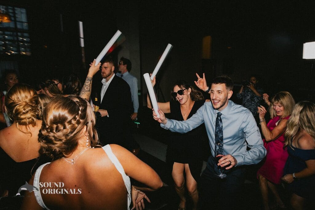 Guests on the Dance Floor at The Carlisle Room Wedding