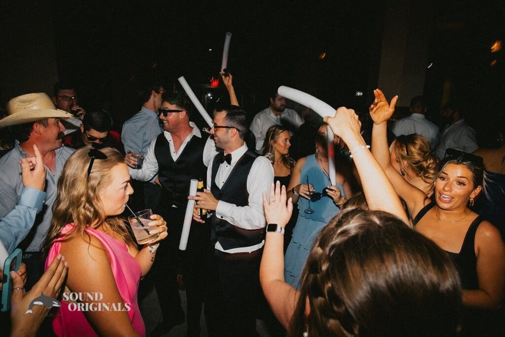 Wedding Guests Enjoying the Dance Floor at The Carlisle Room Wedding