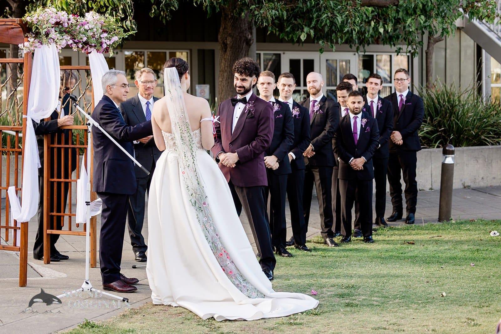 Mill Valley Community Center Wedding // Belsin + Rebecca -