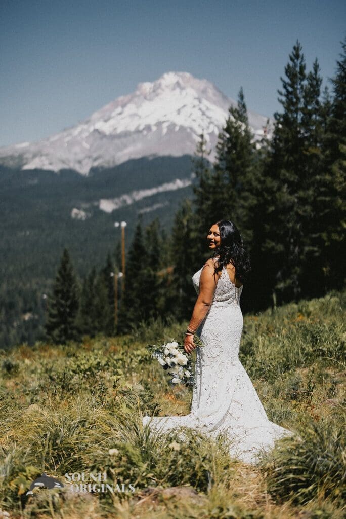 Mount Hood Skibowl Wedding // Nisa + Edgar -