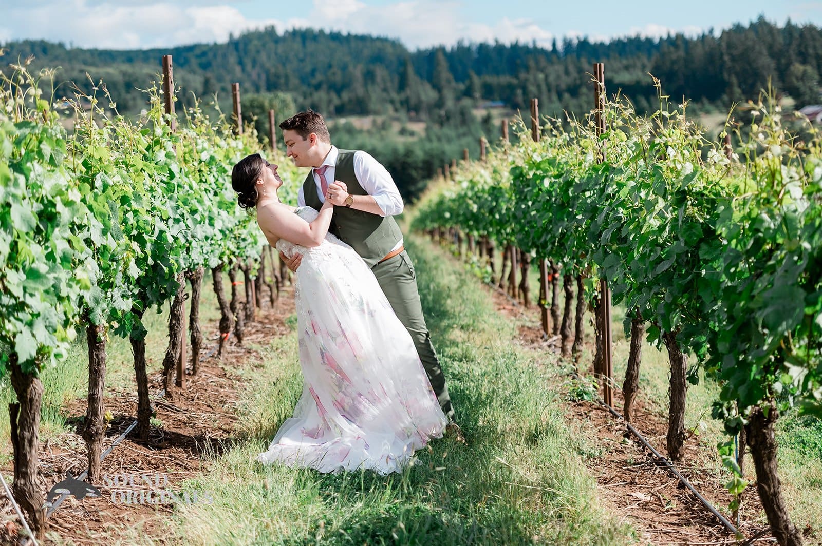 Vineyard View at La Bastide Wedding // Claire + Tyler -