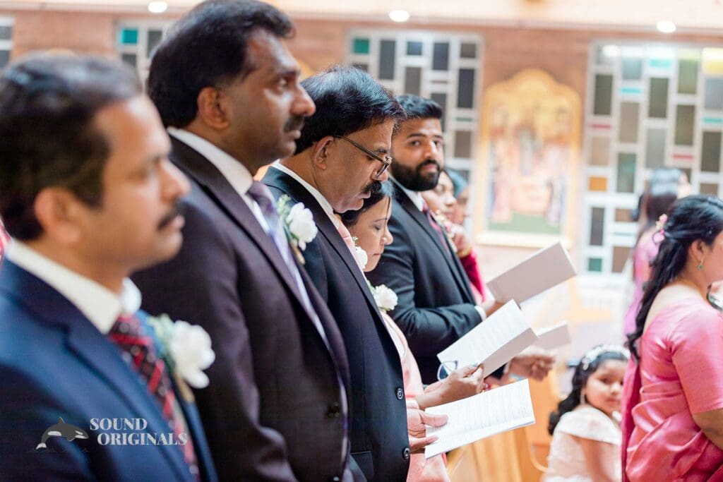 Wedding guests at the Embassy Suites by Hilton Naperville Wedding