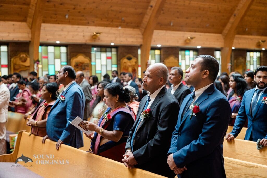 The wedding guests at the Embassy Suites by Hilton Naperville Wedding