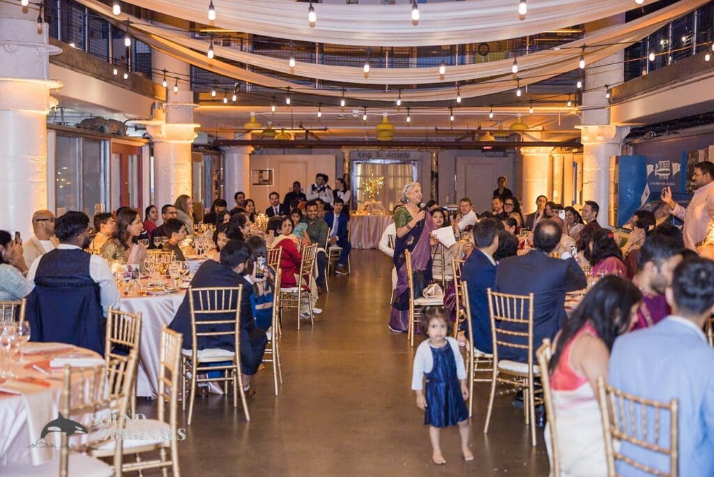 Speeches at the Torpedo Factory Art Center Wedding