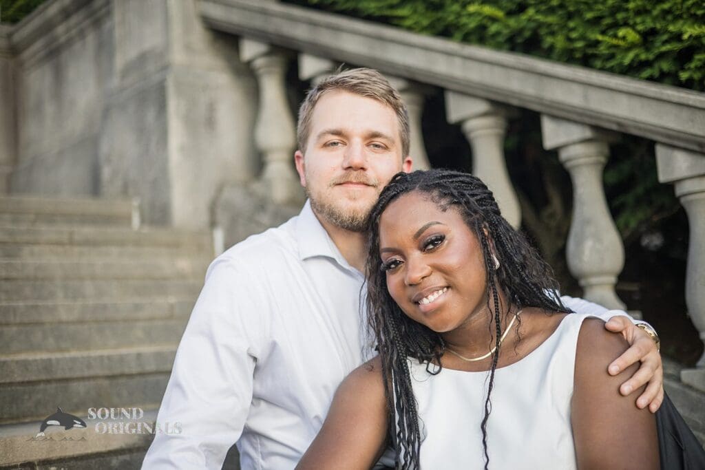 Ault Park Engagement // Edem + Michael -