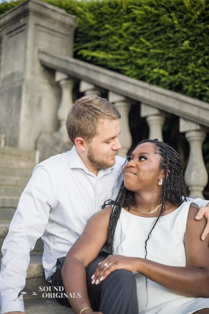 Ault Park Engagement // Edem + Michael -