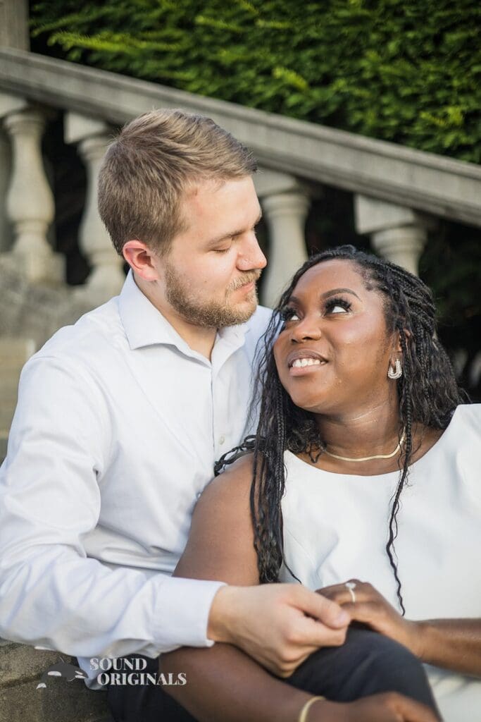 Ault Park Engagement // Edem + Michael -
