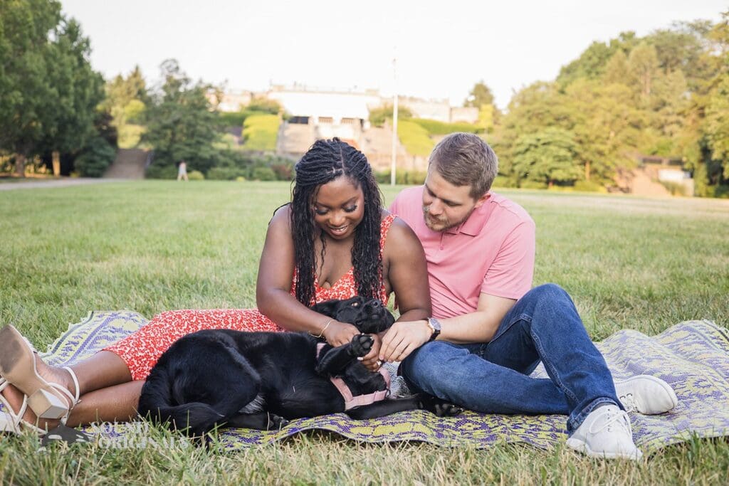 Ault Park Engagement // Edem + Michael -