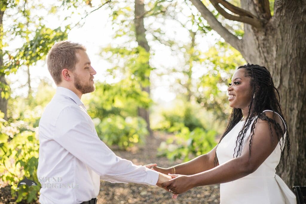 Ault Park Engagement // Edem + Michael -