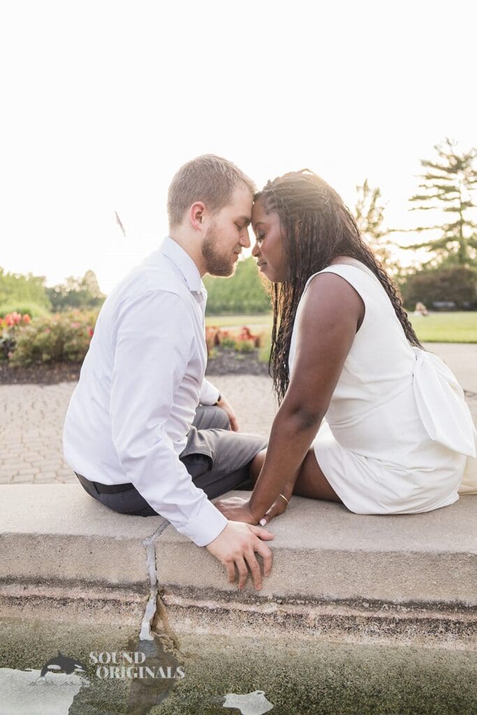 Ault Park Engagement // Edem + Michael -