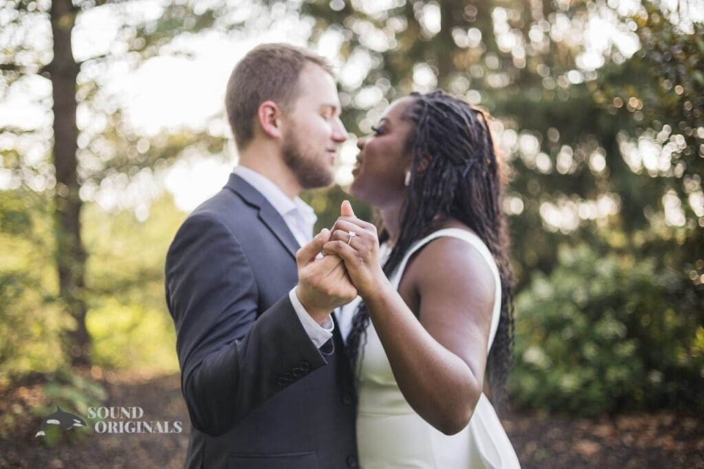Ault Park Engagement // Edem + Michael -