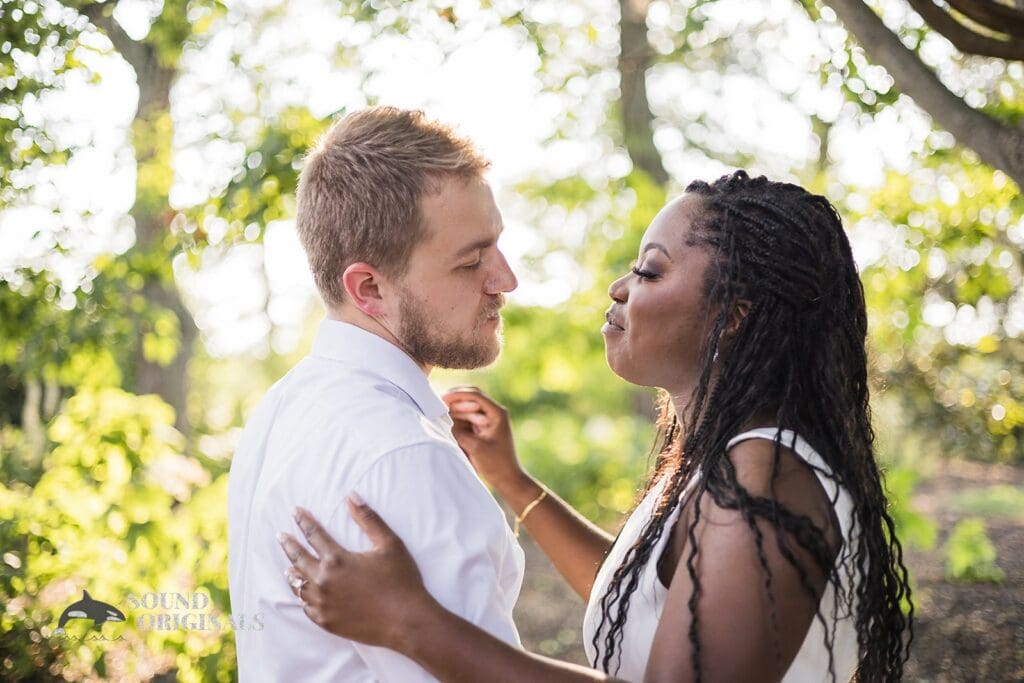 Ault Park Engagement // Edem + Michael -