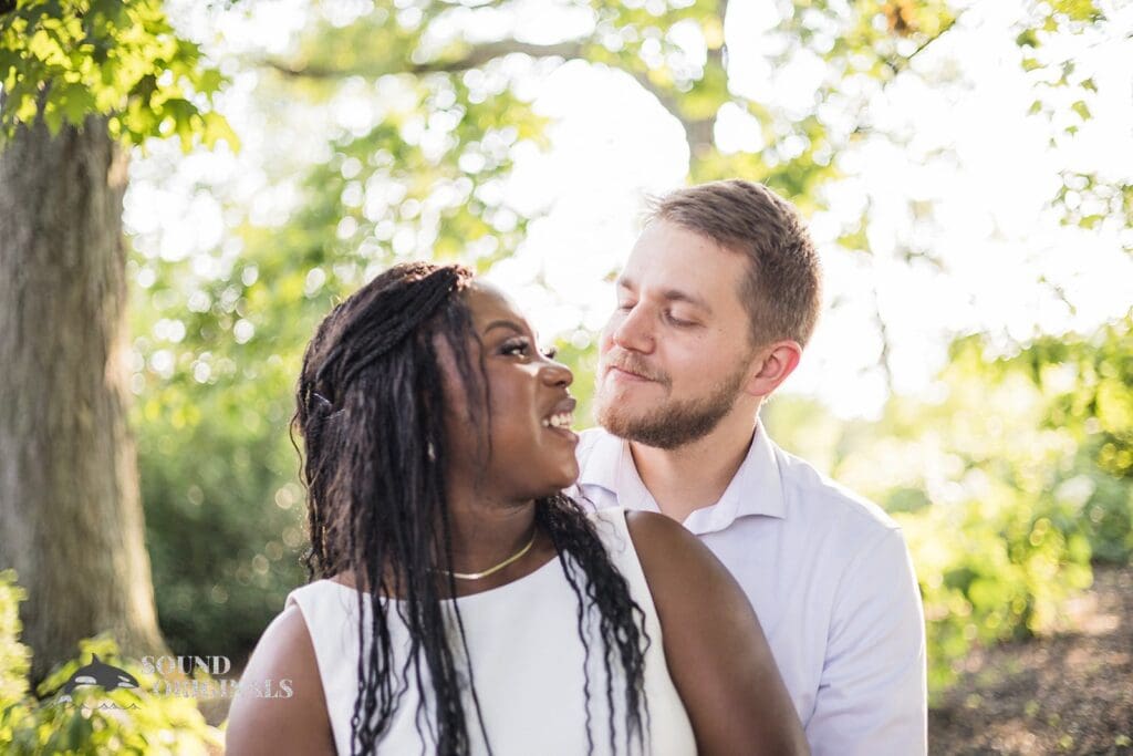 Ault Park Engagement // Edem + Michael -