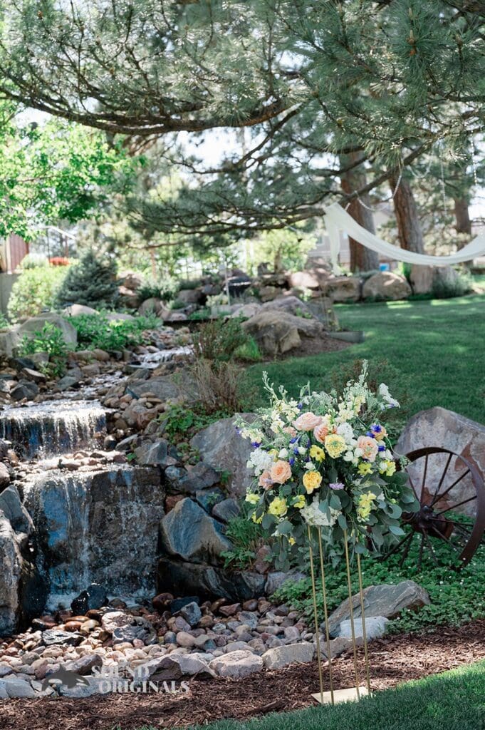Beautiful scenery at The Red Farmhouse Bed & Breakfast Wedding