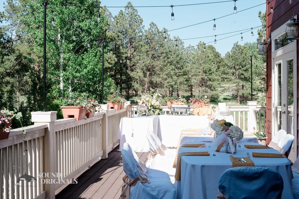 The Red Farmhouse Bed & Breakfast Wedding reception