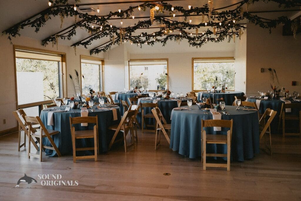 Gorgeous Rembrandt Yard Wedding reception hall