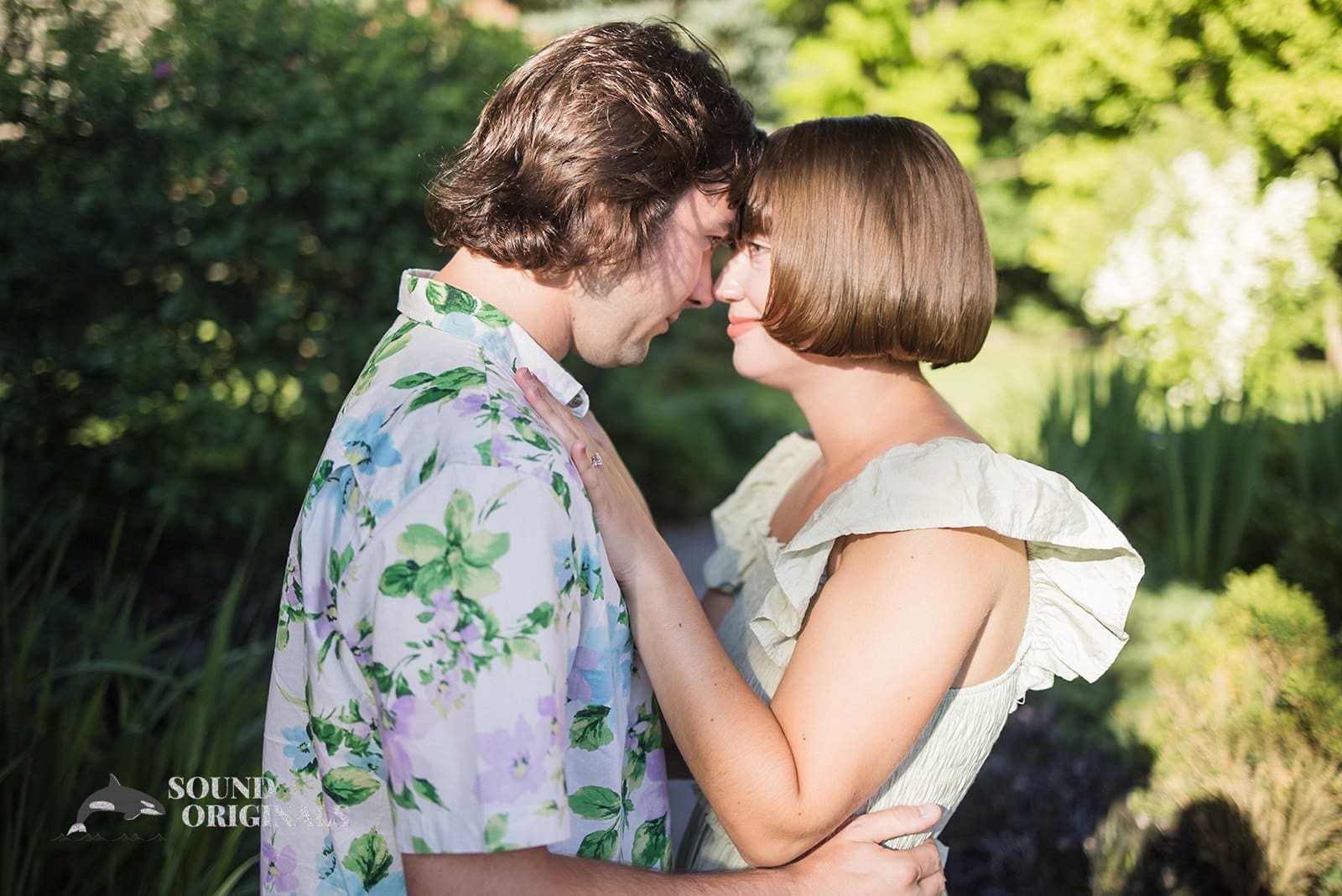 Meadowlark Garden Engagement // Isaiah + Abigail -