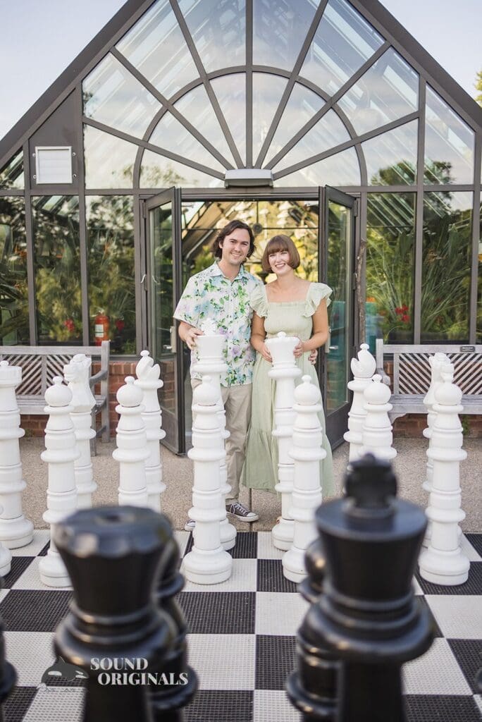 Meadowlark Garden Engagement // Isaiah + Abigail -