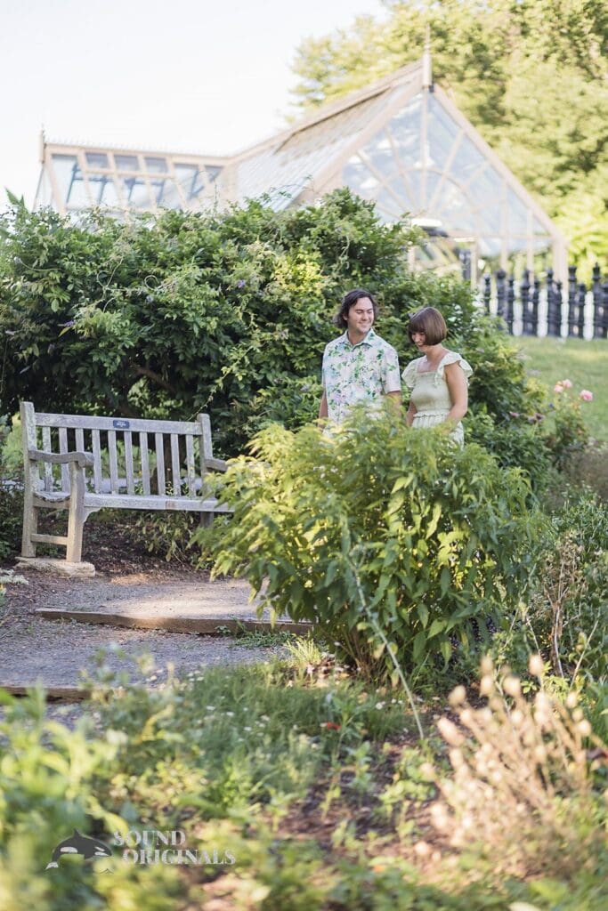 Meadowlark Garden Engagement // Isaiah + Abigail -