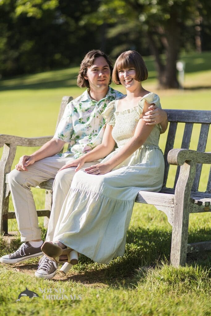 Meadowlark Garden Engagement // Isaiah + Abigail -