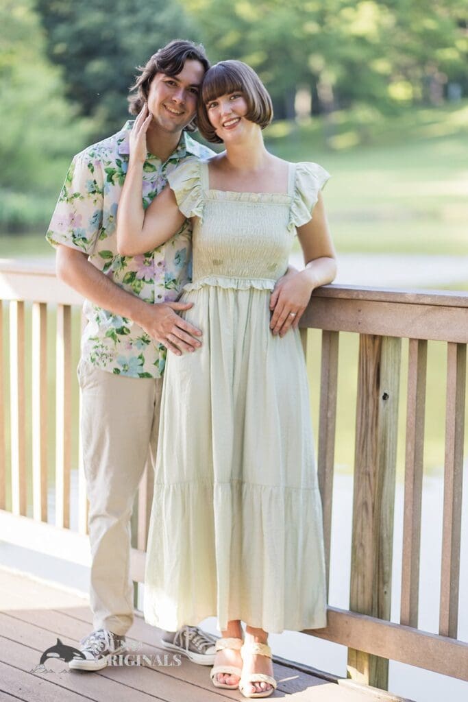 Meadowlark Garden Engagement // Isaiah + Abigail -