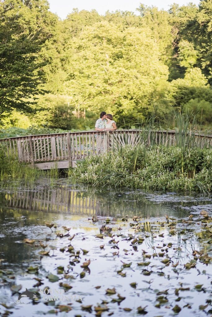Meadowlark Garden Engagement // Isaiah + Abigail -