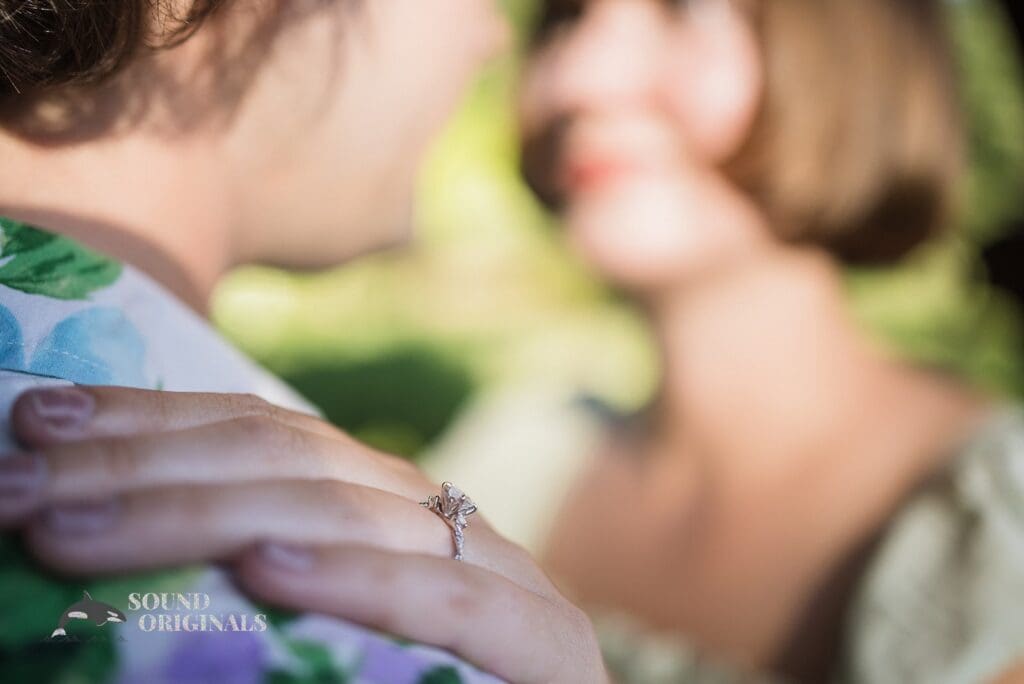 Meadowlark Garden Engagement // Isaiah + Abigail -