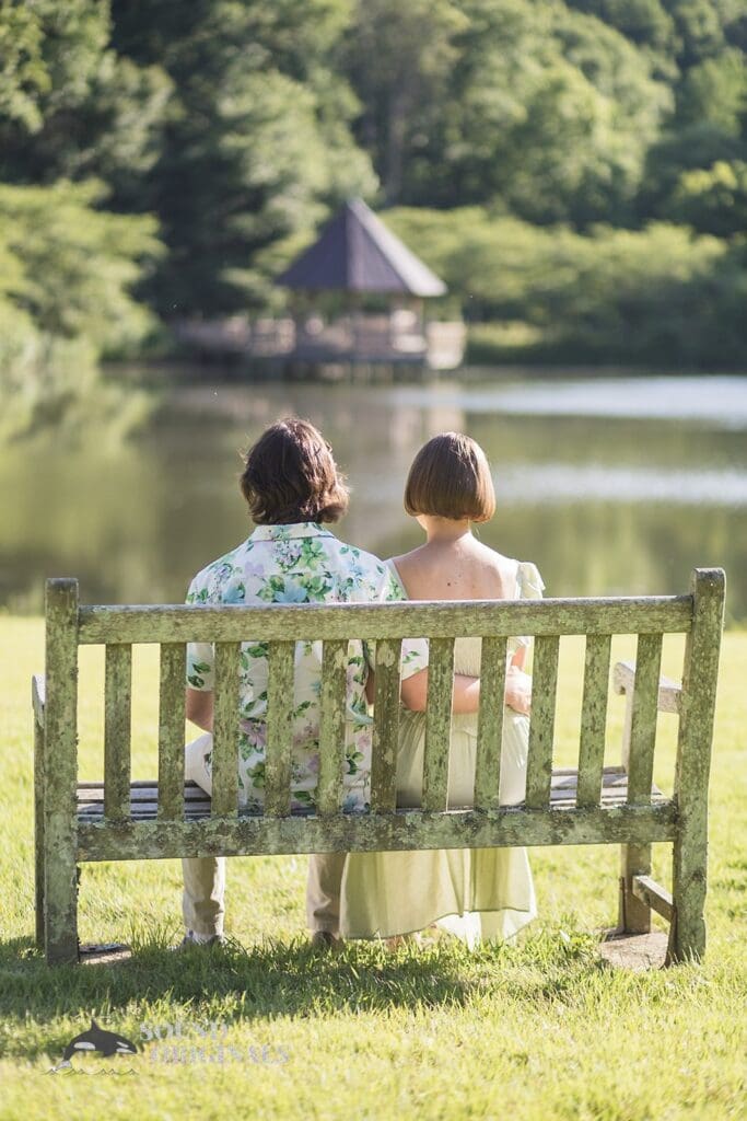 Meadowlark Garden Engagement // Isaiah + Abigail -