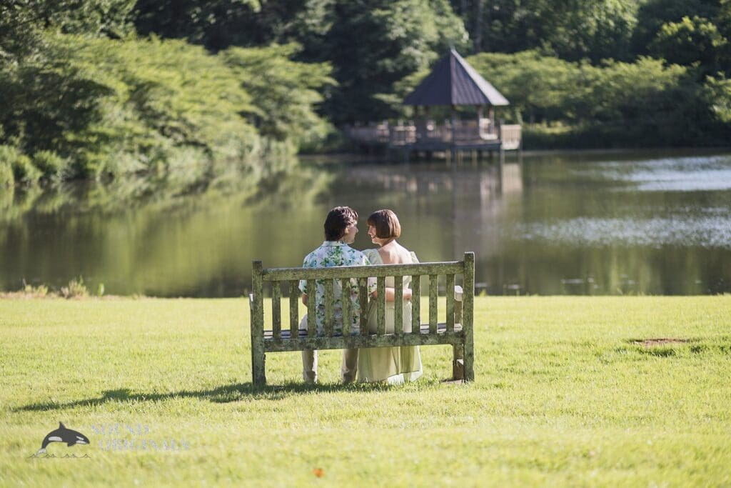 Meadowlark Garden Engagement // Isaiah + Abigail -