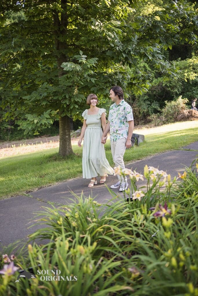 Meadowlark Garden Engagement // Isaiah + Abigail -