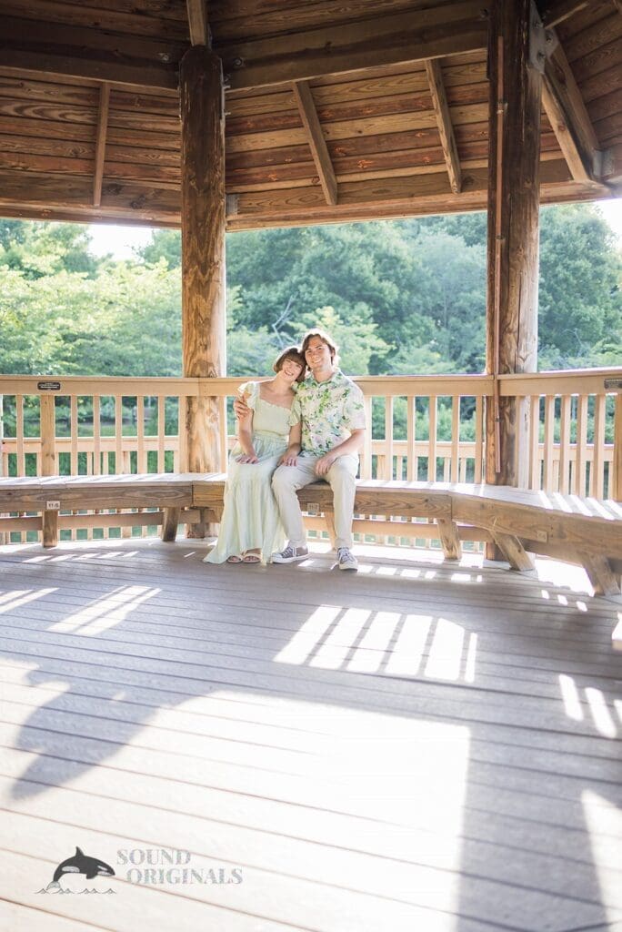 Meadowlark Garden Engagement // Isaiah + Abigail -