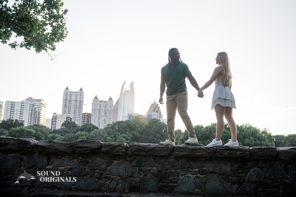 Cynthia + Justus Piedmont Park Engagement // Cynthia + Justus -