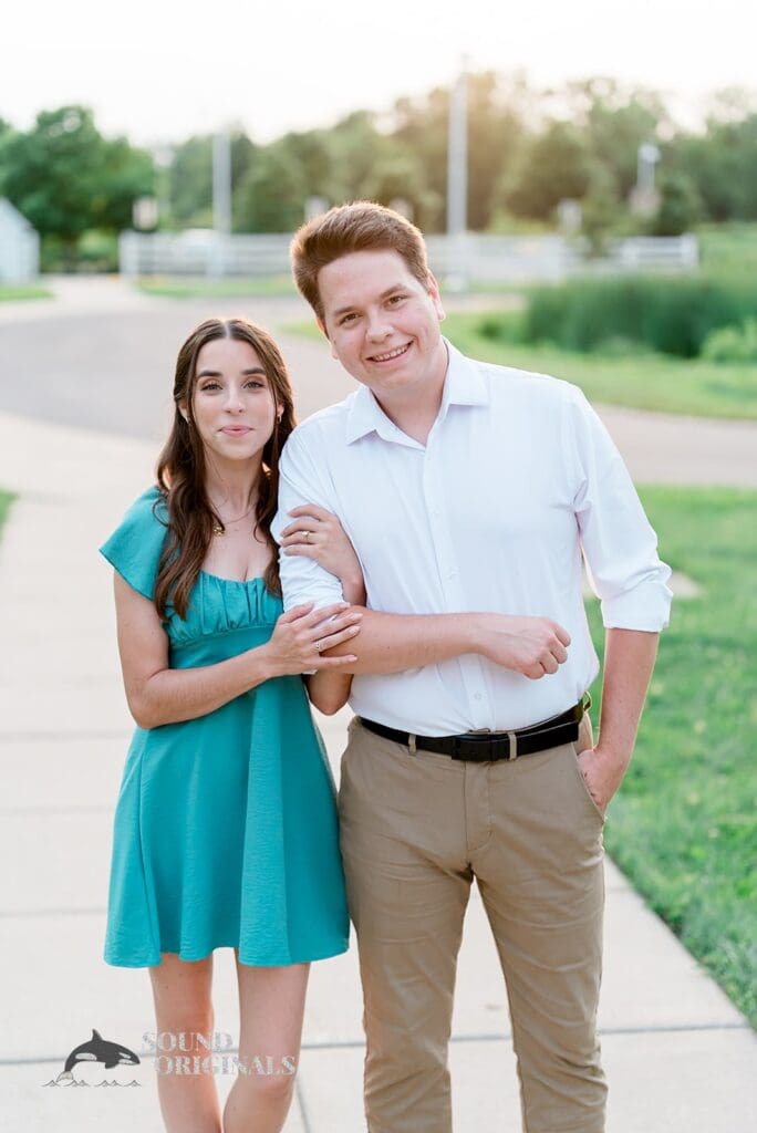 Ryerson Forest Preserve Engagement // Oscar & Abigail -