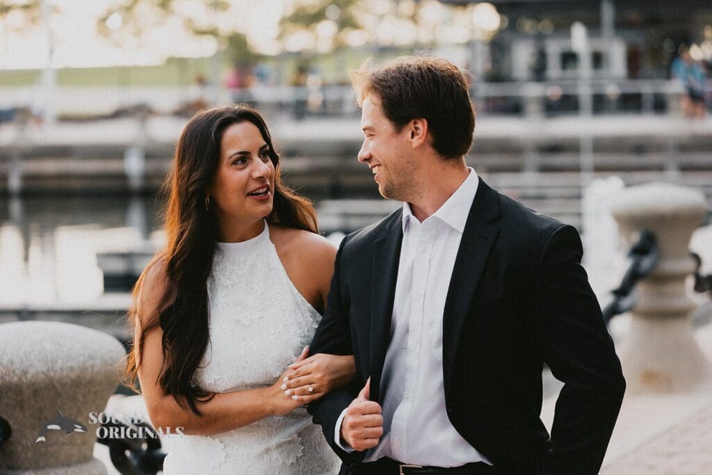 Voinovich Park Engagement // Julianna + Andrew -
